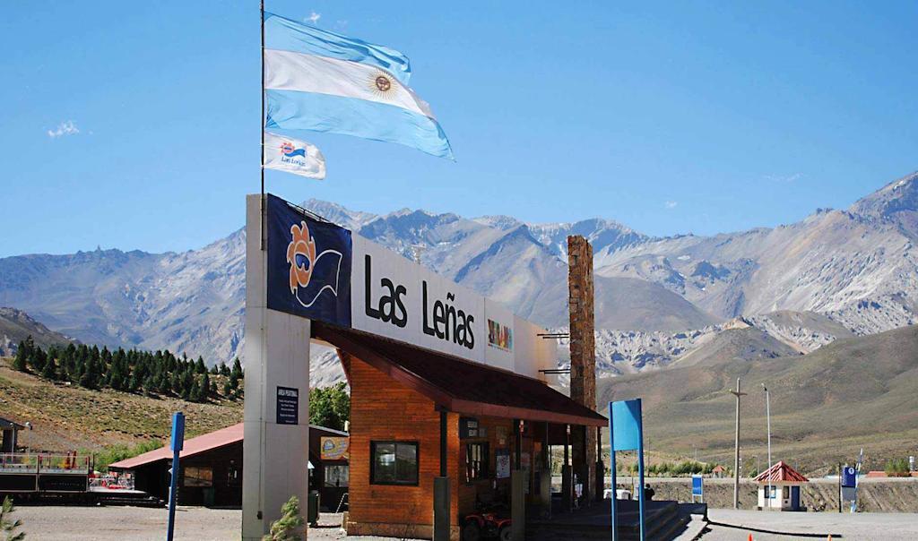 Departamentos Las Lenas Buitenkant foto
